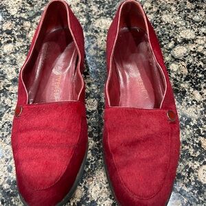 Bottega Veneta Red Women's Loafers